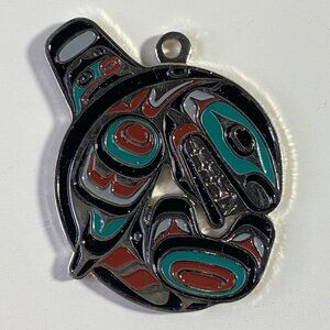 Killerwhale Orca Indigenous Design by Joe Wilson | Pendant